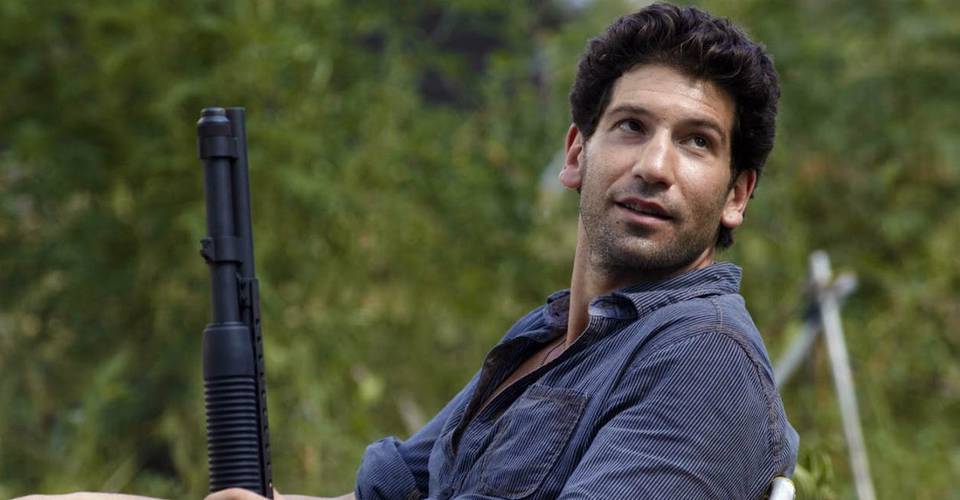 Andrew Lincoln Jon Bernthal Meet Again in BTS The Walking Dead Photo Andrew Lincoln Jon Bernthal Meet Again in BTS The Walking Dead Photo